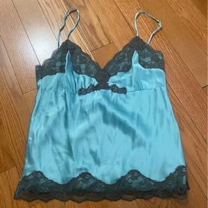 Vintage silk lace cami